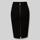 Sexy Bodycon Knee Length Back Zipper