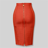 Sexy Bodycon Knee Length Back Zipper