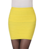 Summer Women Skirt High Waist
