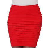 Summer Women Skirt High Waist