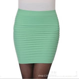 Summer Women Skirt High Waist