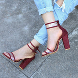Woman Pumps Shoes High Heels T-stage